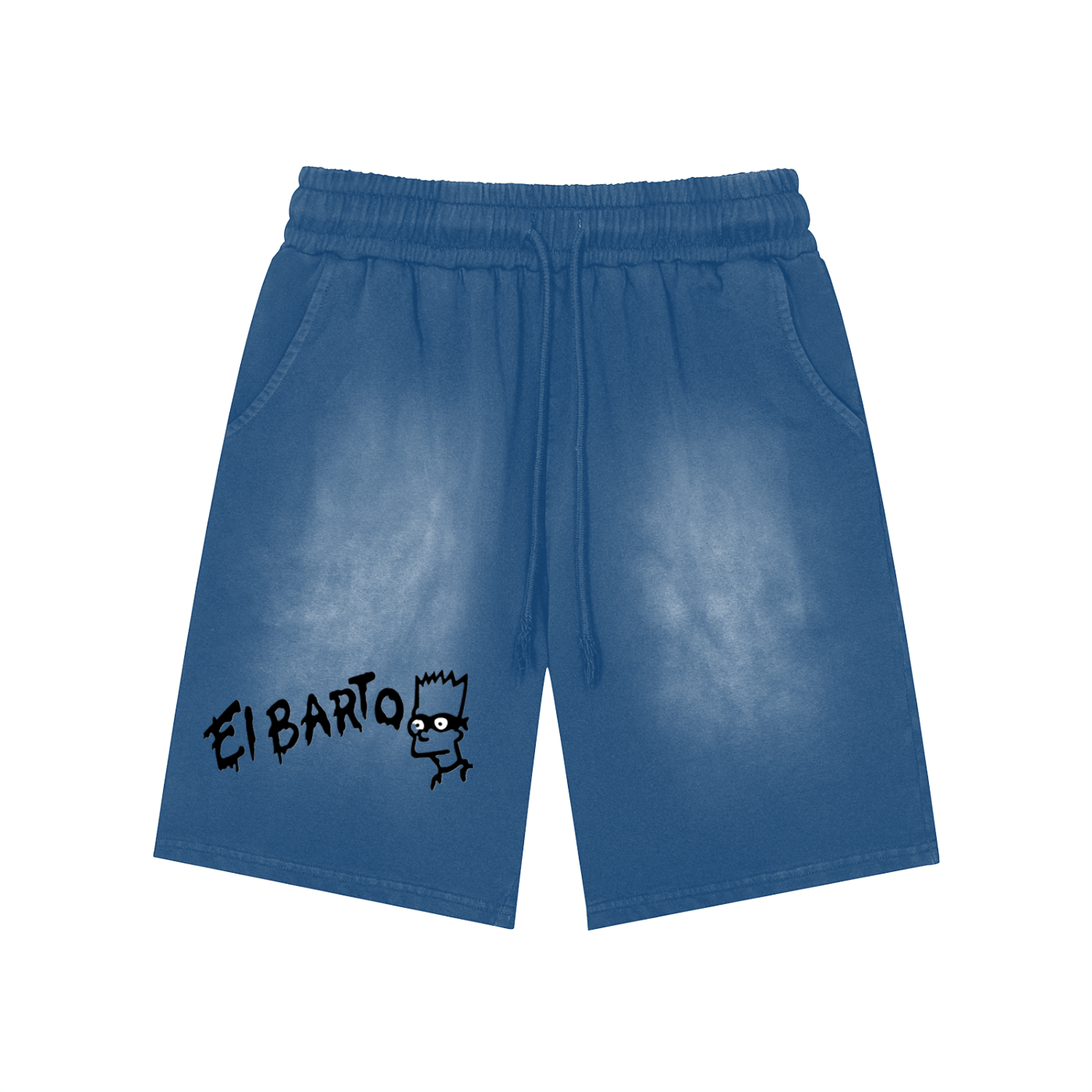 Monkey Washed El Barto Shorts