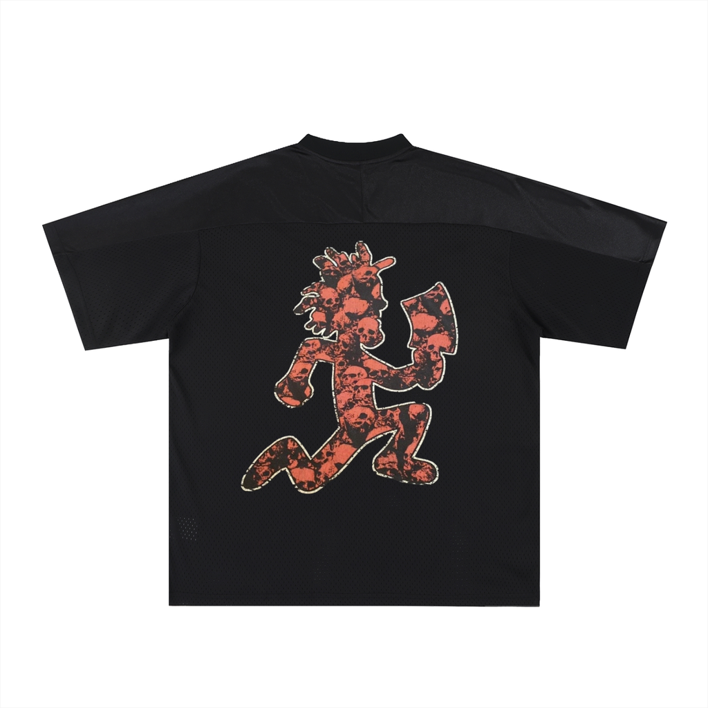 Oversized Mesh V-Neck TWIZTID MAN Soccer Jersey