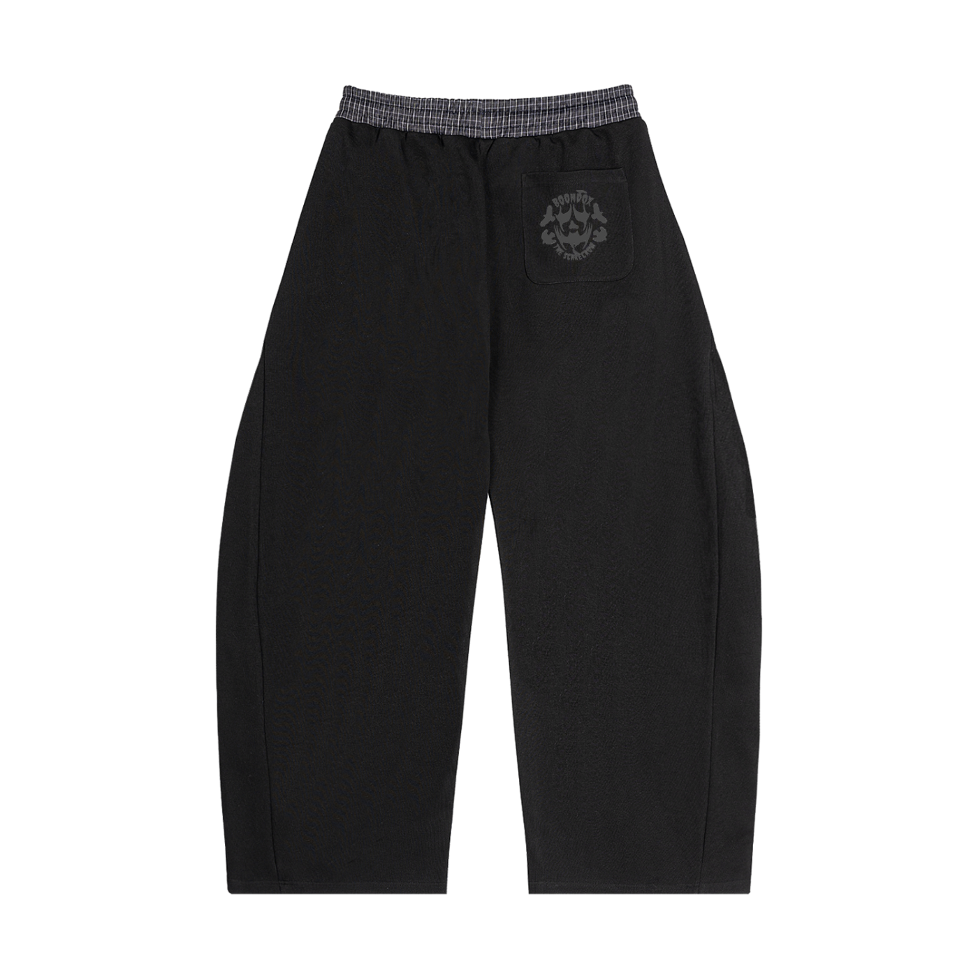 Plaid Waistband TWIZTID MAN Barrel Sweatpants