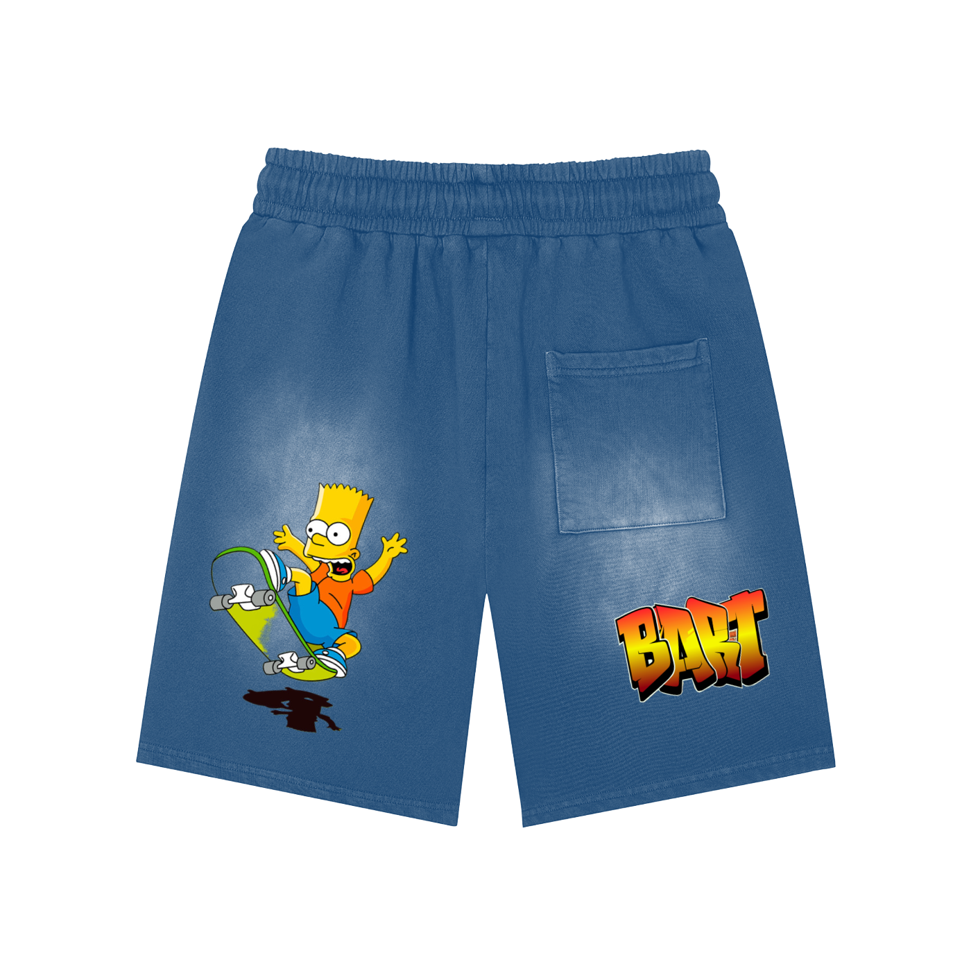 Monkey Washed El Barto Shorts