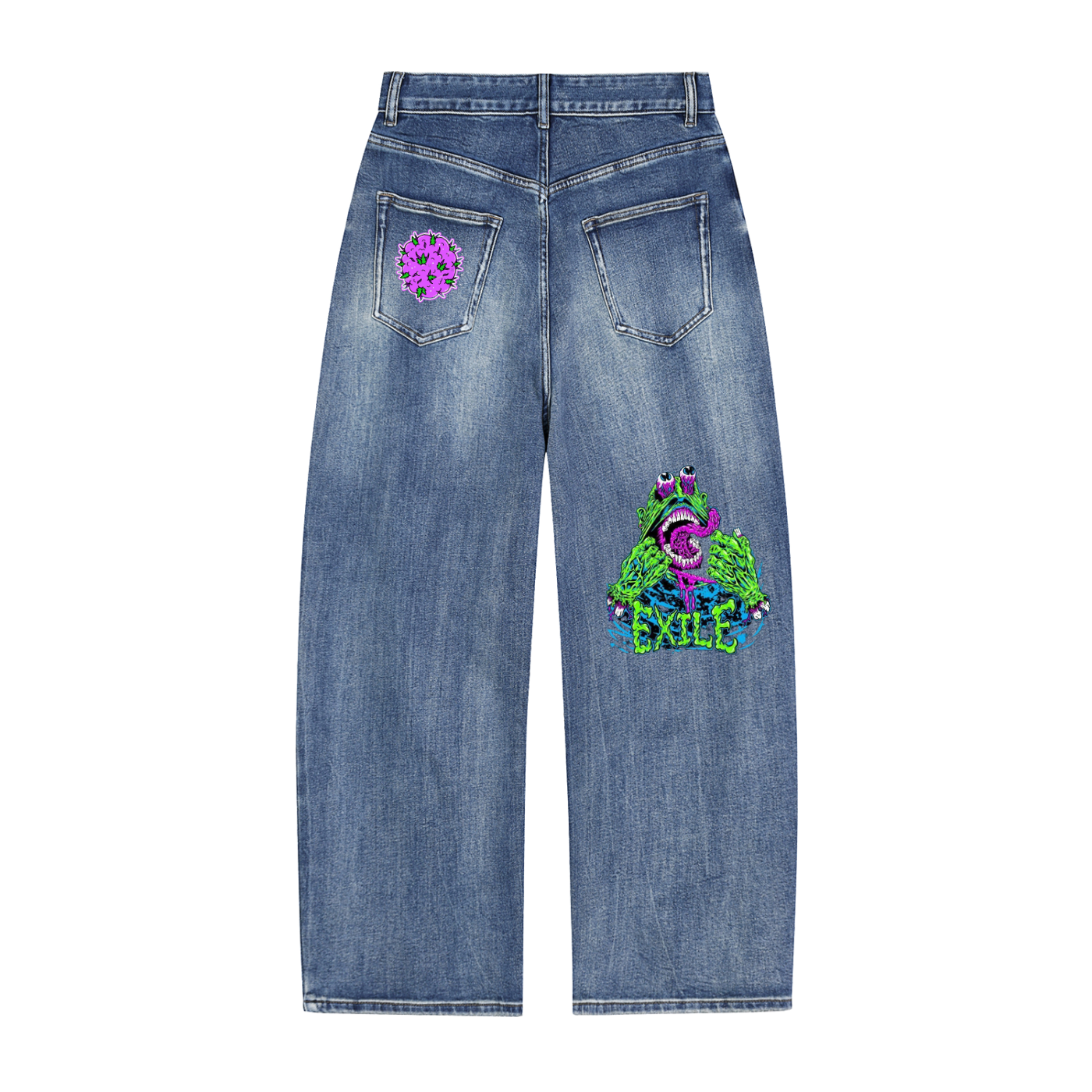 Mean green Heavyweight Denim Jeans