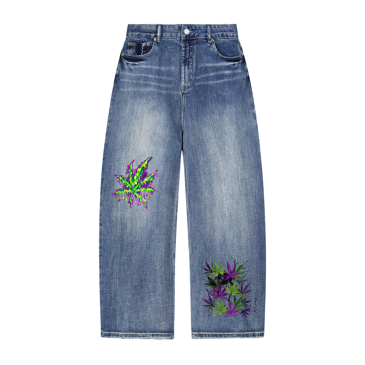 Mean green Heavyweight Denim Jeans