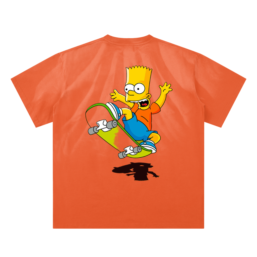 Hand-Scrunched El Barto T-Shirt
