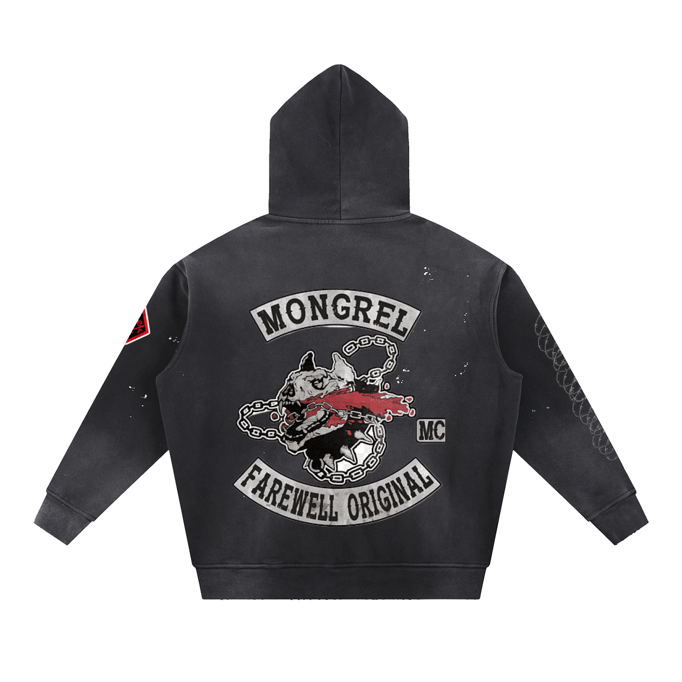 Vintage Mongrel Fleece Hoodie