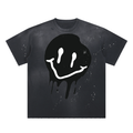 Hand-Frayed smiling angel T-Shirt