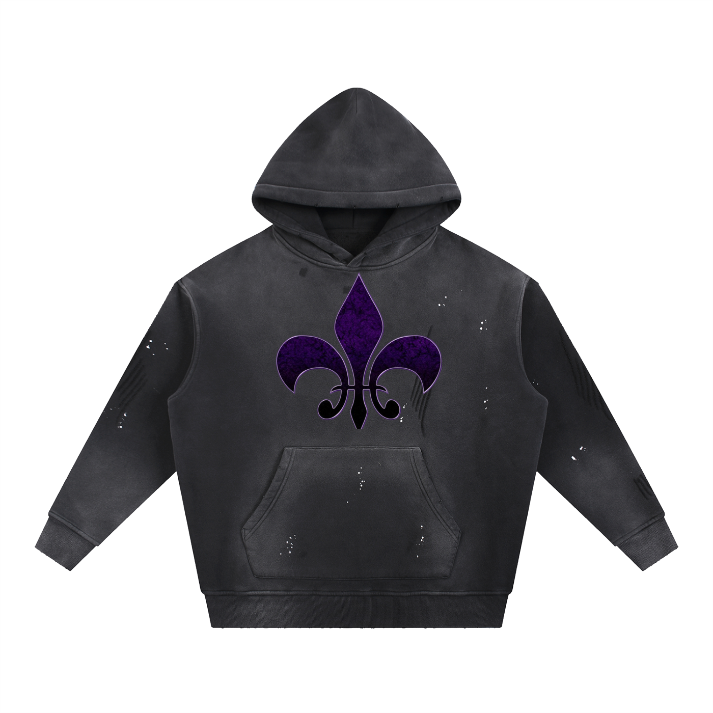 Vintage saints Fleece Hoodie
