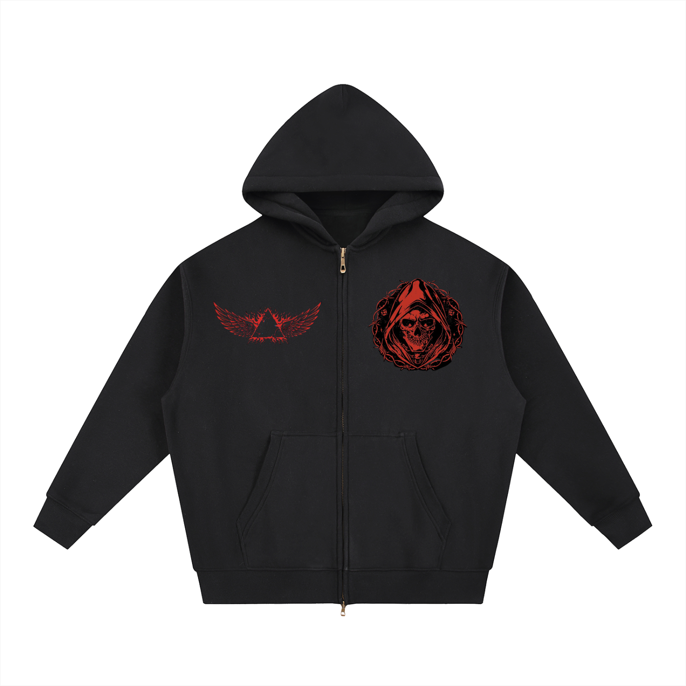 Essential TWIZTID THRILZ Boxy Hoodie