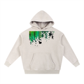 Snow Wash northern broken light Oversize Hoodie