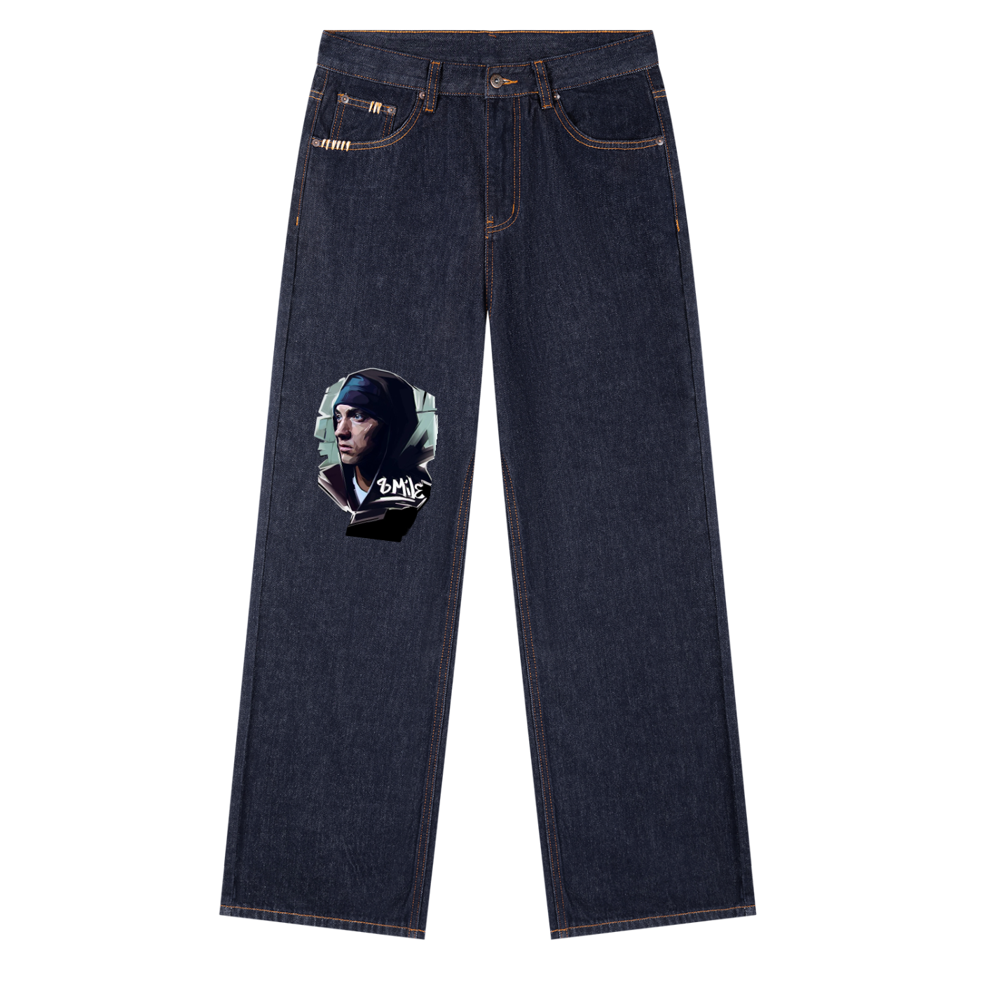 Eminem Heavyweight Straight Leg Denim Jeans