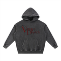 Snow Wash Fleece Oversized Vampire Diary Hoodie